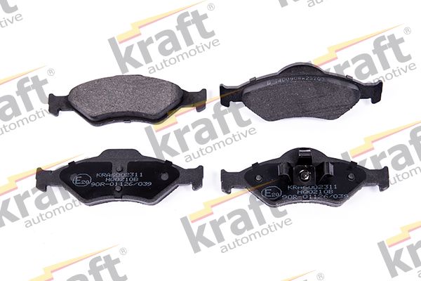 KRAFT AUTOMOTIVE Комплект тормозных колодок, дисковый тормоз 6002311